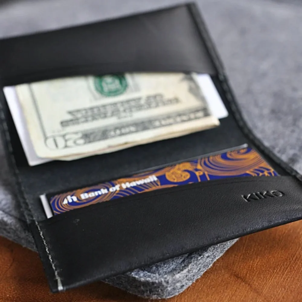 KIKO LEATHER SLIM CARD CASE